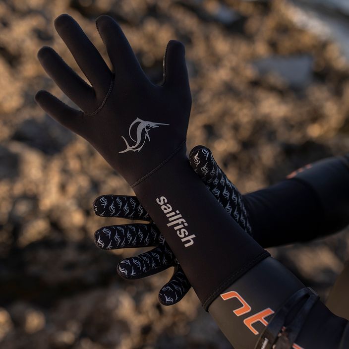 Neoprénové rukavice Sailfish čierne 7