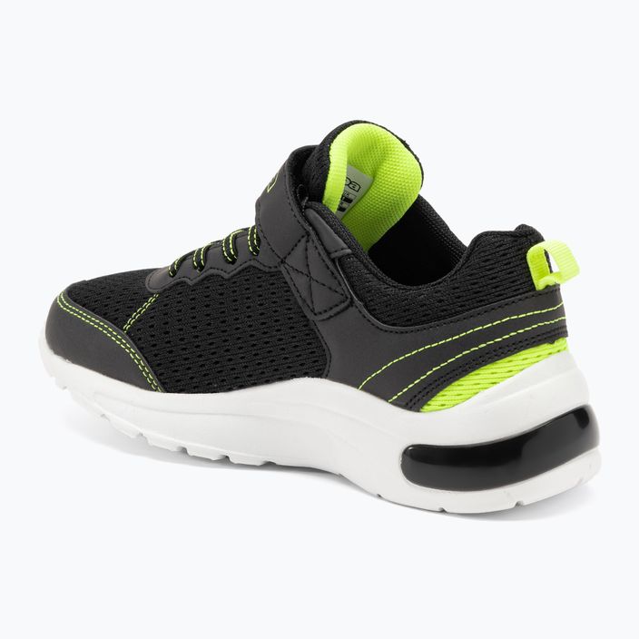 Detská obuv Kappa Larus black/lime 4