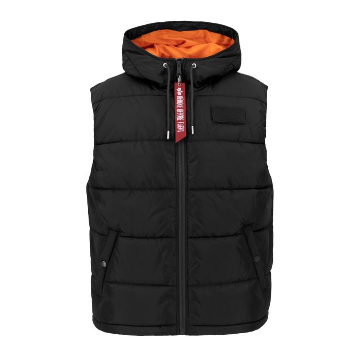 Pánska vesta Alpha Industries Hooded Puffer FD black 2