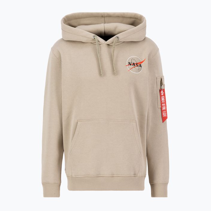 Alpha Industries NASA Orbit vintage sand pánska mikina