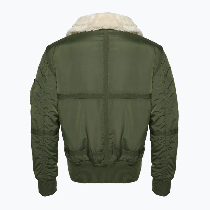 Pánska bunda Alpha Industries B15-3 TT sage green 2