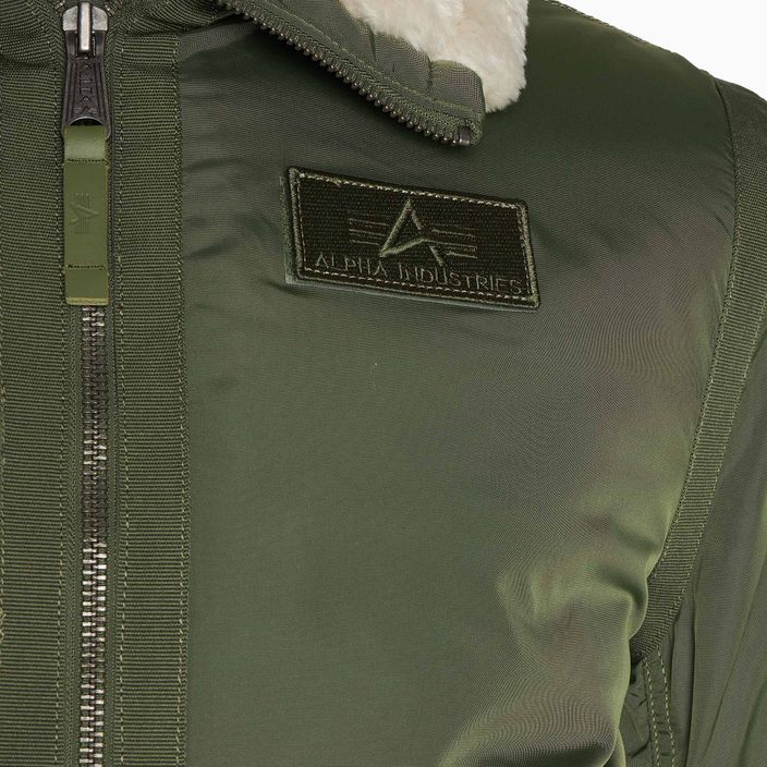 Pánska bunda Alpha Industries B15-3 TT sage green 3