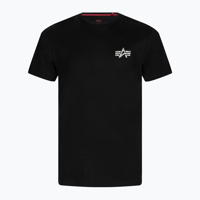 Alpha Industries pánske tričko Signature BP T čierne