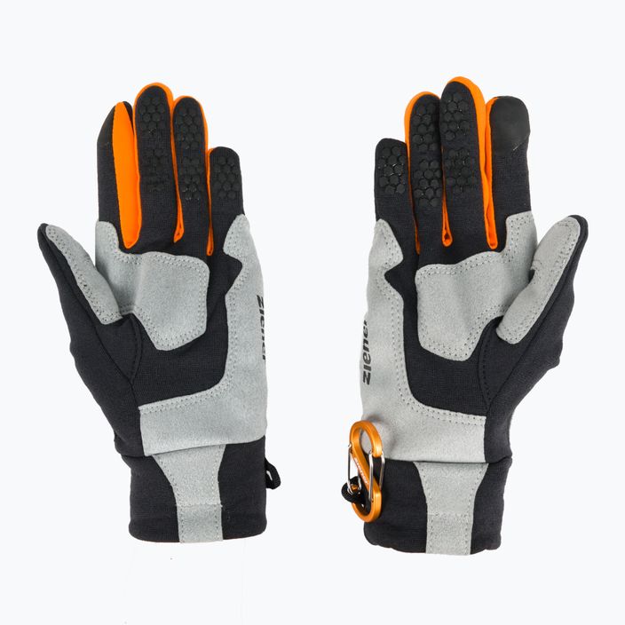 ZIENER Horolezecké rukavice Gusty Touch oranžové 801408.12418 2