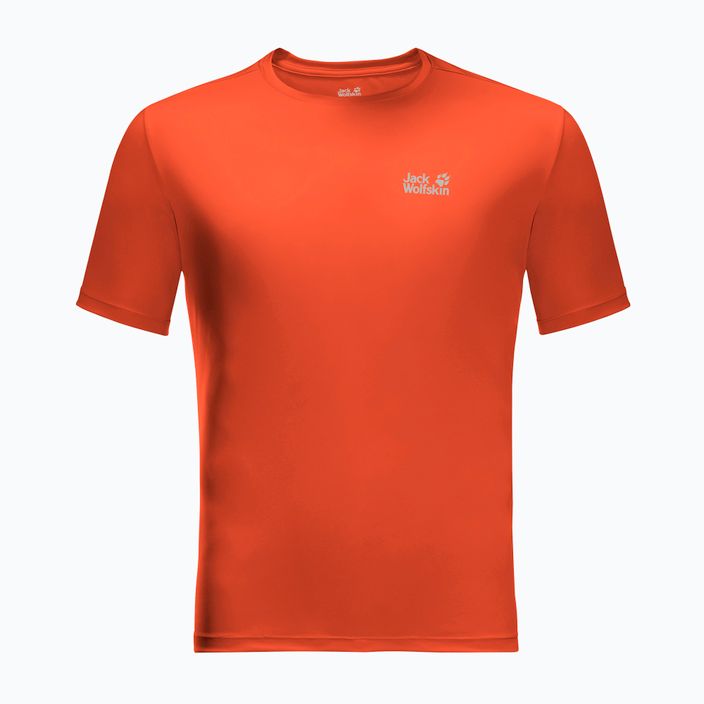Jack Wolfskin pánske trekingové tričko Tech orange 1807071_3017 3