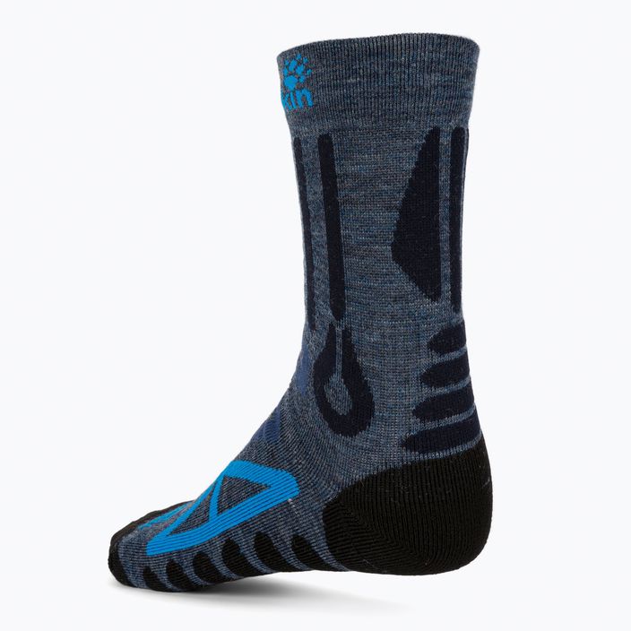 Jack Wolfskin Trekking Pro Classic Cut trekingové ponožky modré 1904292_1010 2