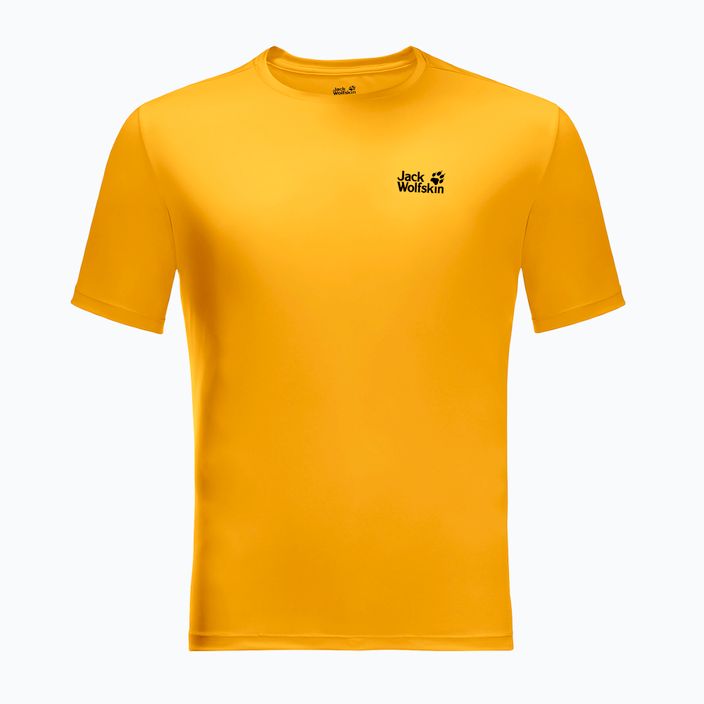Jack Wolfskin pánske trekingové tričko Tech yellow 1807071_3802 3