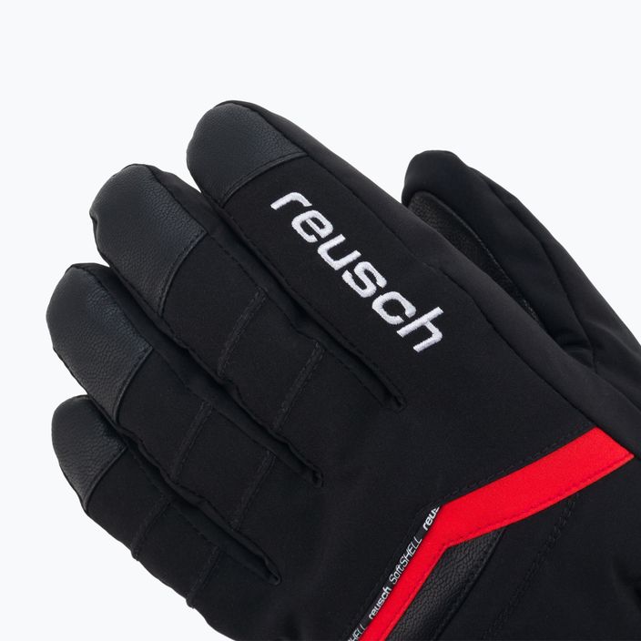 Lyžiarske rukavice Reusch Manni GTX black/red 49/1/375 4