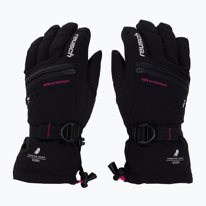 Detské lyžiarske rukavice Reusch Lando R-TEX XT čierne 61/61/243/7720 2