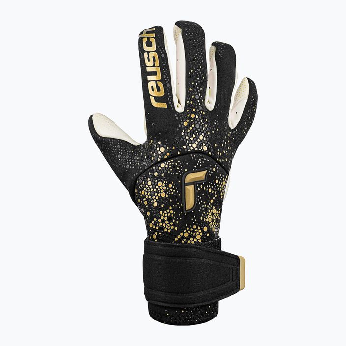 Reusch Pure Contact Gold X GluePrint brankárske rukavice čierno-zlaté 527075-7707 6
