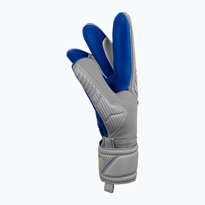 Reusch Attrakt Grip Evolution Finger Support Brankárske rukavice sivé 5270820 7