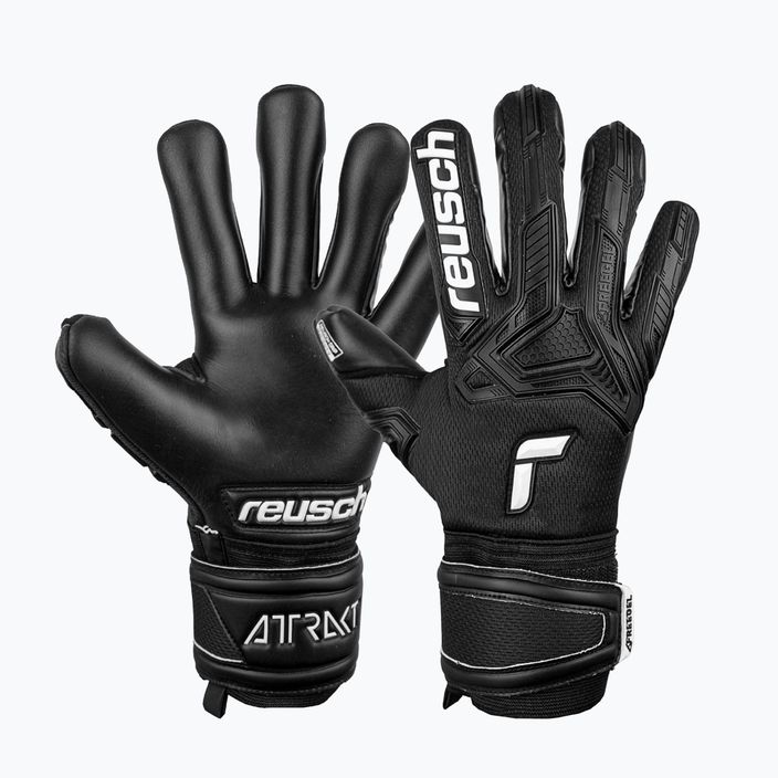 Reusch Attrakt Freegel Infinity Finger Support Brankárske rukavice čierne 5270730-7700 5