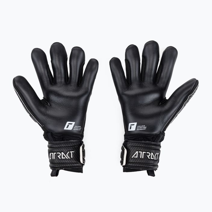 Reusch Attrakt Infinity Finger Support Brankárske rukavice čierne 5270720-7700 2