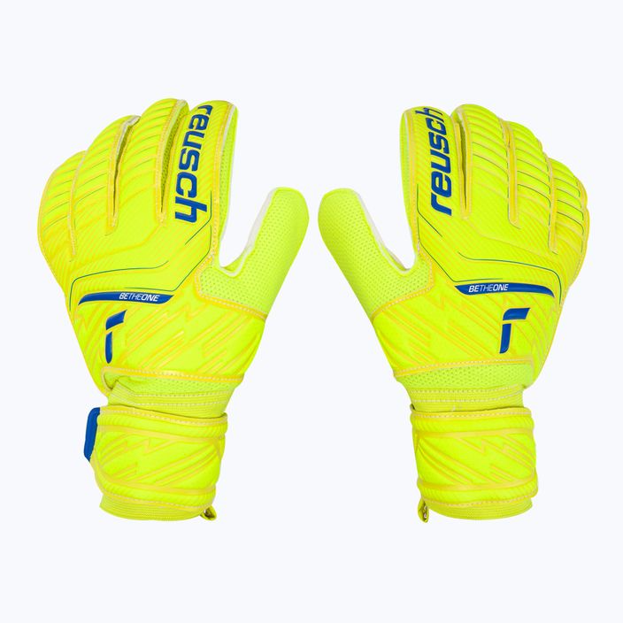 Reusch brankárske rukavice Attrakt Solid yellow 5270515-2001