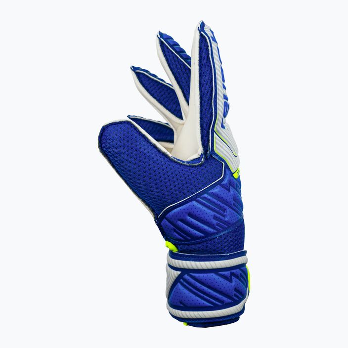 Detské brankárske rukavice Reusch Attrakt Solid Junior modré 5272515-6036 7