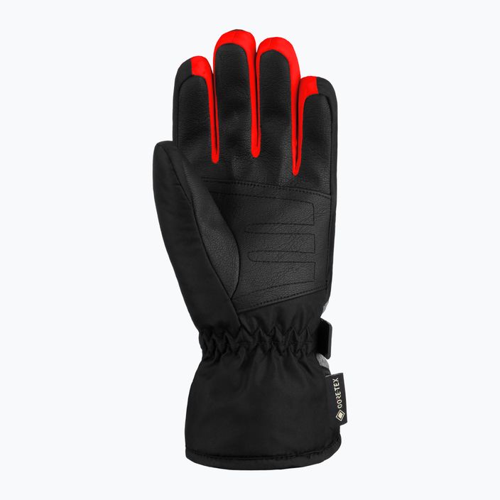 Detské lyžiarske rukavice Reusch Flash Gore-Tex black/black melange/fire red 3