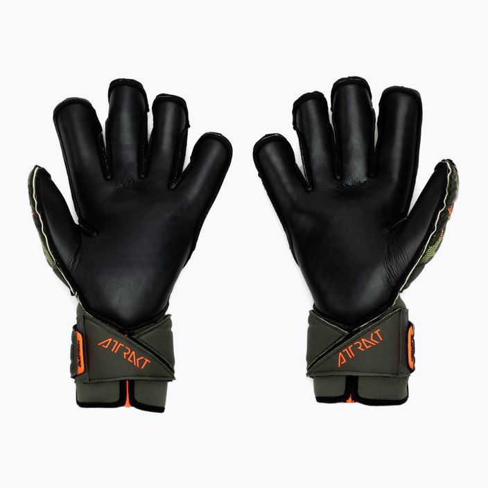 Reusch Attrakt Duo Evolution Adaptive Flex brankárske rukavice zelené 53755-5555 2