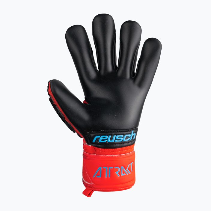 Reusch Attrakt Freegel Gold Finger Support Brankárske rukavice červené 5370130-3333 5