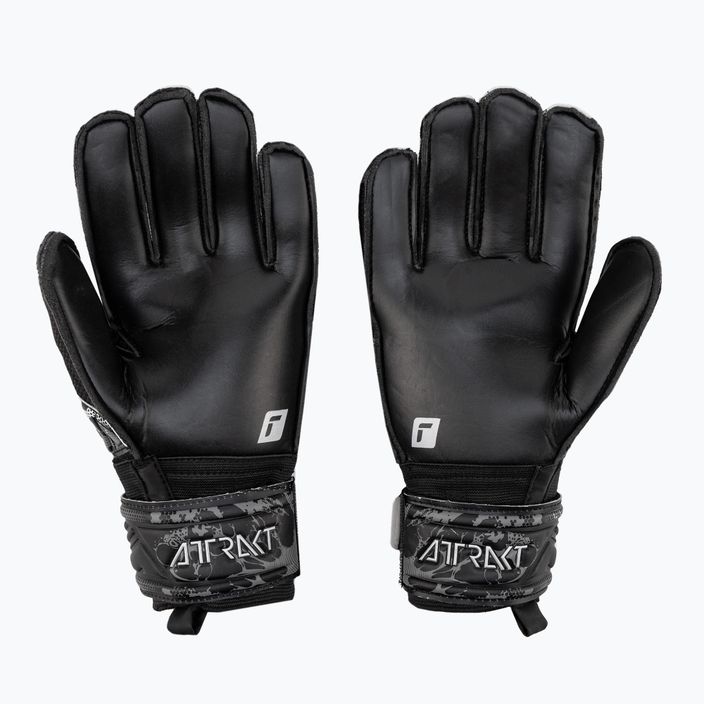 Reusch Attrakt Solid brankárske rukavice čierne 5370515-7700 2