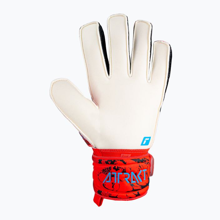 Reusch Attrakt Solid brankárske rukavice červené 5370515-3334 5