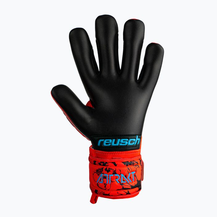 Reusch Attrakt Grip Evolution brankárske rukavice červené 5370825-3333 5