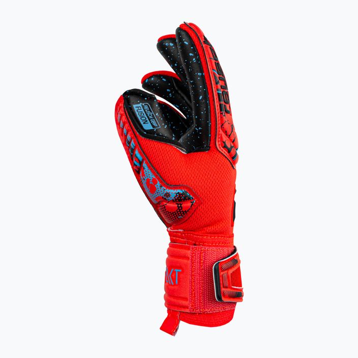 Detské brankárske rukavice Reusch Attrakt Fusion Guardian Junior červené 5372945-3333 5