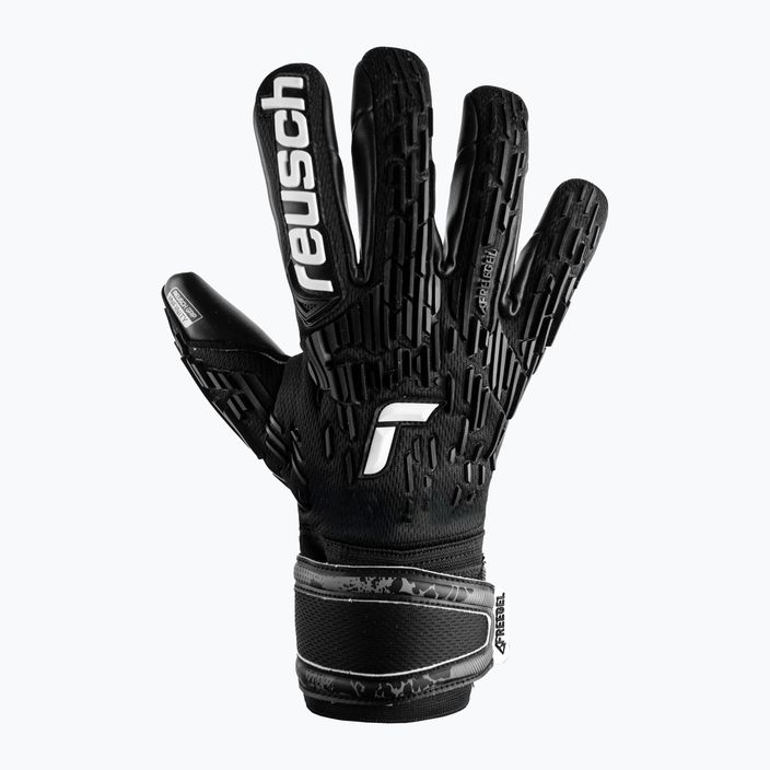 Reusch Attrakt Freegel Infinity Finger Support Brankárske rukavice čierne 5370730-7700 4