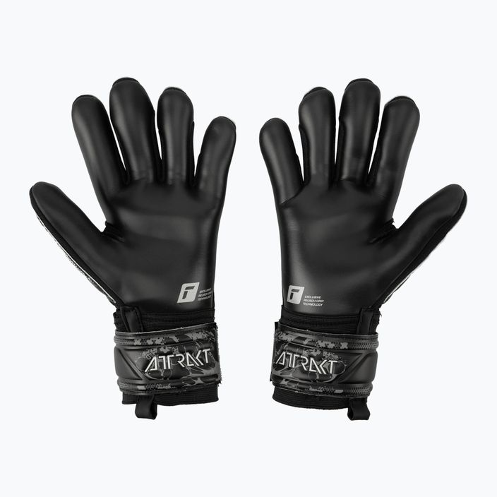 Reusch Attrakt Infinity Finger Support Brankárske rukavice čierne 5370720-7700 2