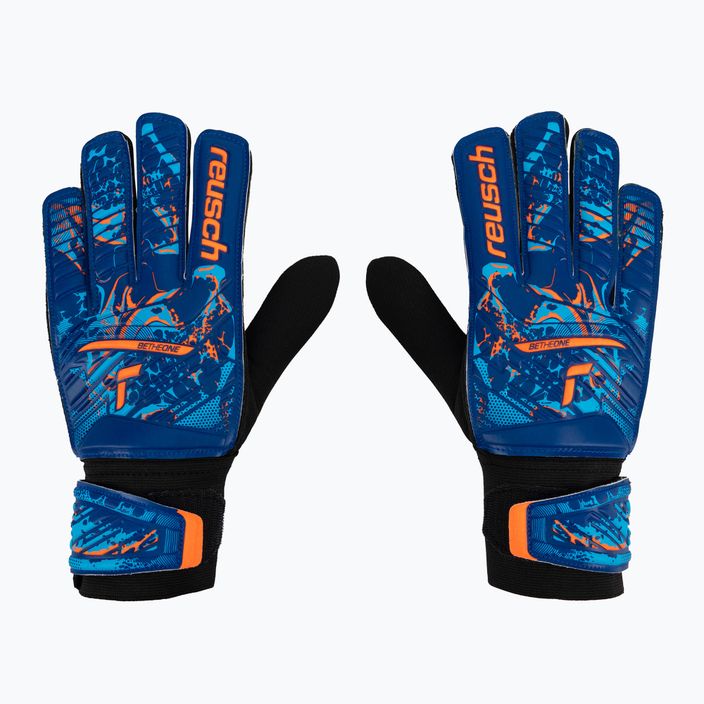 Reusch Attrakt Starter Solid brankárske rukavice modré 5370514-4016