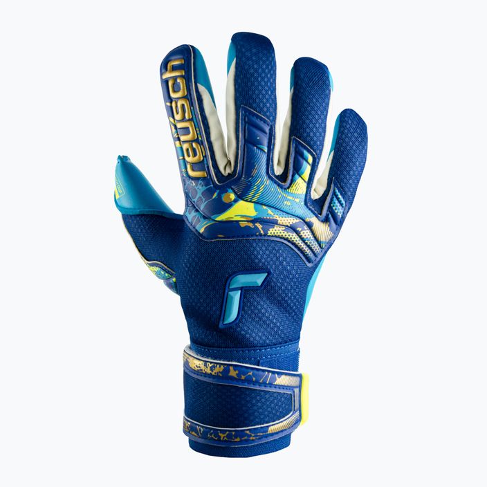 Reusch brankárske rukavice Attrakt Aqua blue 5370439-4433 4