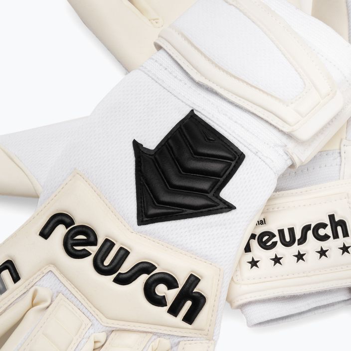 Reusch Legacy Arrow Silver brankárske rukavice biele 5370204-1100 4