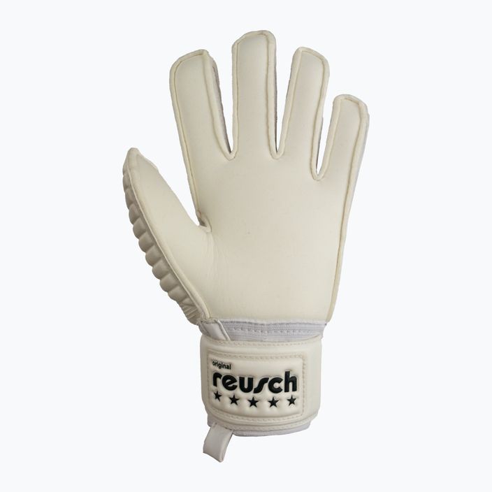 Detské brankárske rukavice Reusch Legacy Arrow Silver Junior biele 5372204-1100 6
