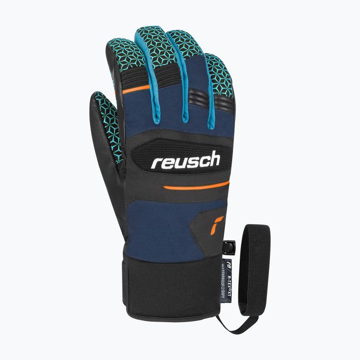Lyžiarske rukavice Reusch Storm R-Tex Xt dress blue/range popsicle 6