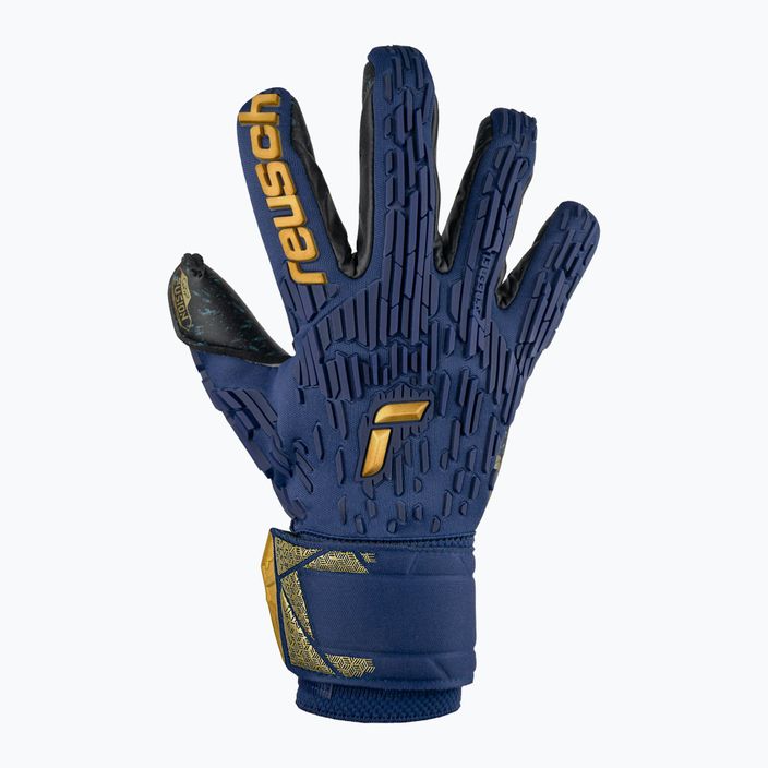 Brankárske rukavice Reusch Attrakt Freegel Fusion premium blue/gold/black 2