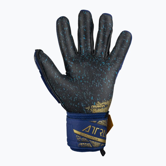 Brankárske rukavice Reusch Attrakt Freegel Fusion premium blue/gold/black 3