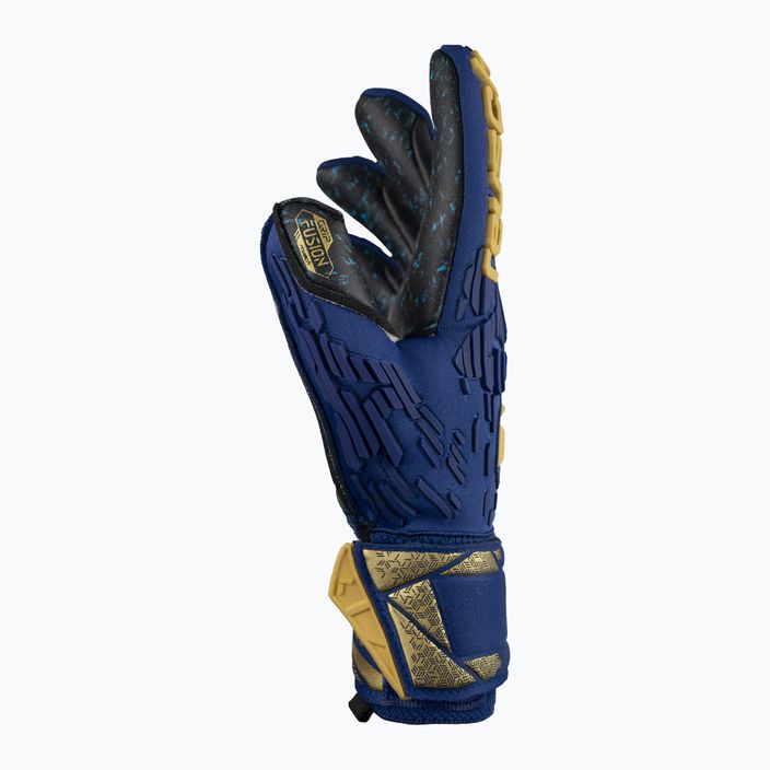 Brankárske rukavice Reusch Attrakt Freegel Fusion premium blue/gold/black 4