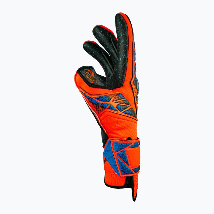 Brankárske rukavice Reusch Attrakt Fusion Guardian hyper orange/electric blue/black 4