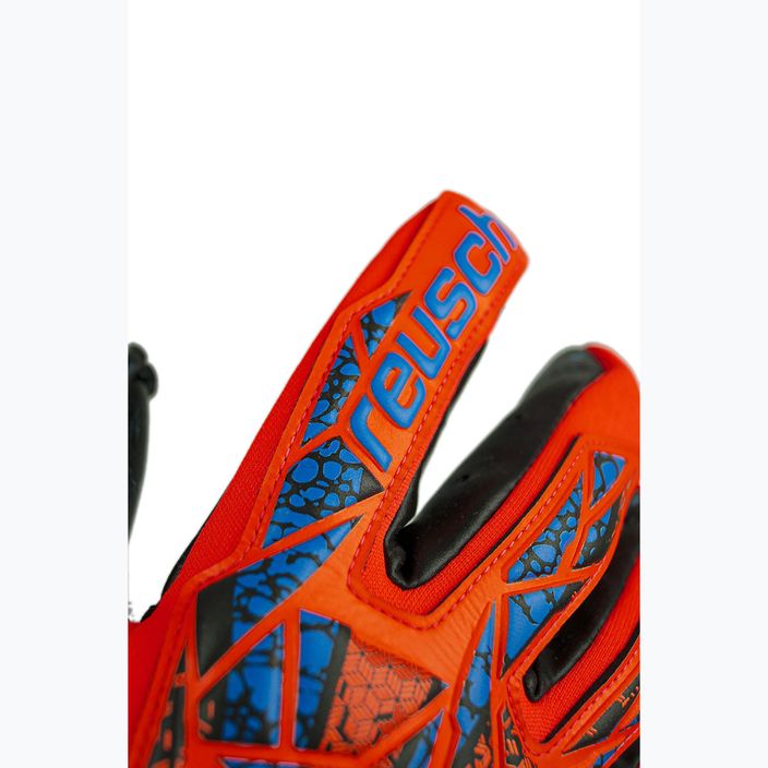 Brankárske rukavice Reusch Attrakt Fusion Guardian hyper orange/electric blue/black 5