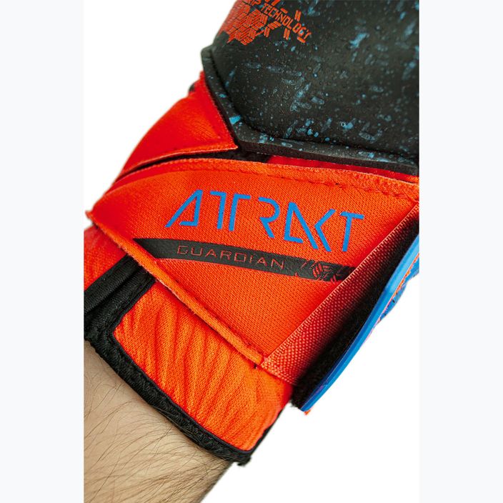 Brankárske rukavice Reusch Attrakt Fusion Guardian hyper orange/electric blue/black 8