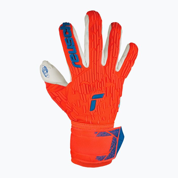 Brankárske rukavice Reusch Attrakt Gold X Freegel hyper orange/electric blue 2