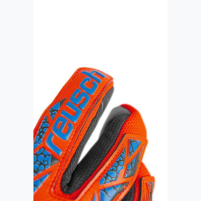 Brankárske rukavice Reusch Attrakt Duo hyper orange/electric blue/black 5