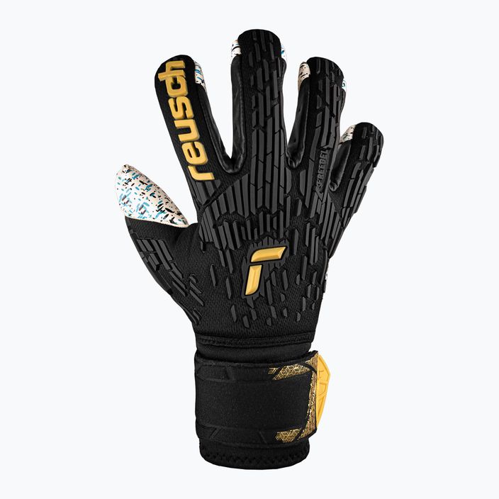 Brankárske rukavice Reusch Attrakt Freegel Fusion Ortho-Tec black/gold 2