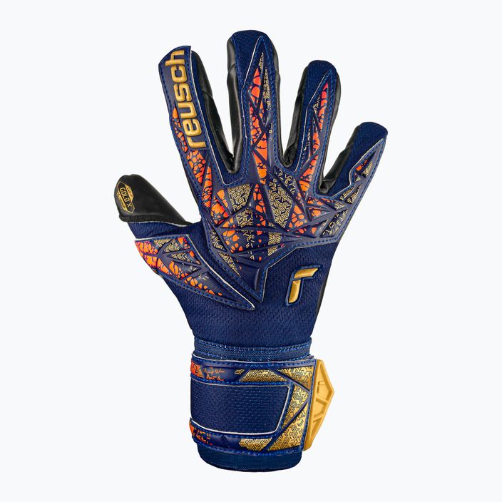 Brankárske rukavice Reusch Attrakt Gold X premium blue/gold/black 2