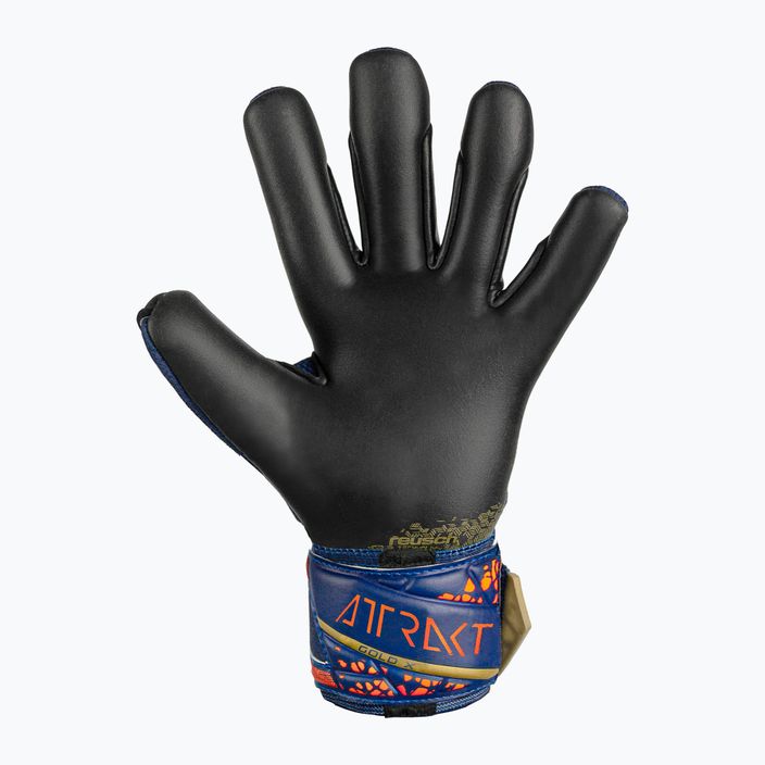 Brankárske rukavice Reusch Attrakt Gold X premium blue/gold/black 3