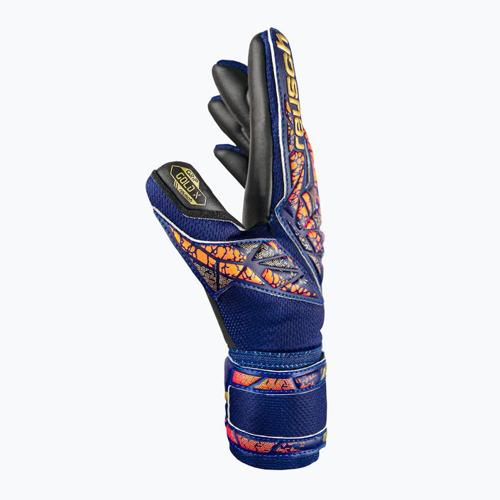 Brankárske rukavice Reusch Attrakt Gold X premium blue/gold/black 4
