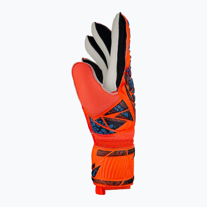 Brankárske rukavice Reusch Attrakt Solid hyper orange/electric blue 4
