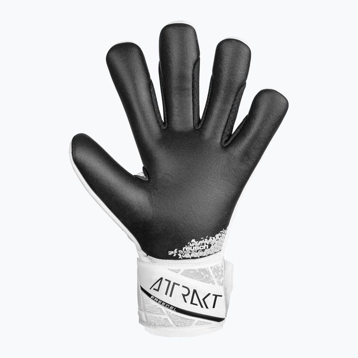 Brankárske rukavice Reusch Attrakt Freegel Silver bielo-čierne 3