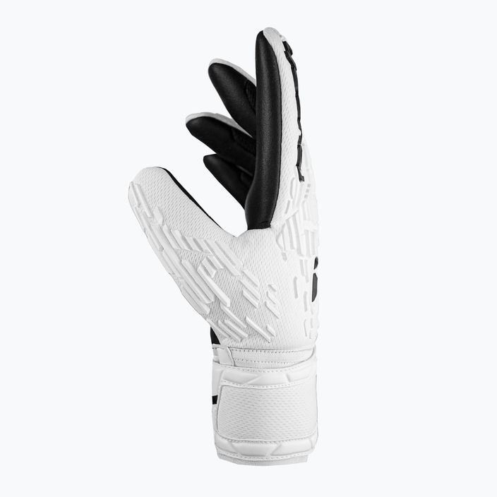 Brankárske rukavice Reusch Attrakt Freegel Silver bielo-čierne 4