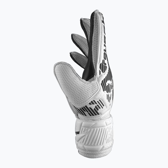 Brankárske rukavice Reusch Attrakt Solid white/black 4