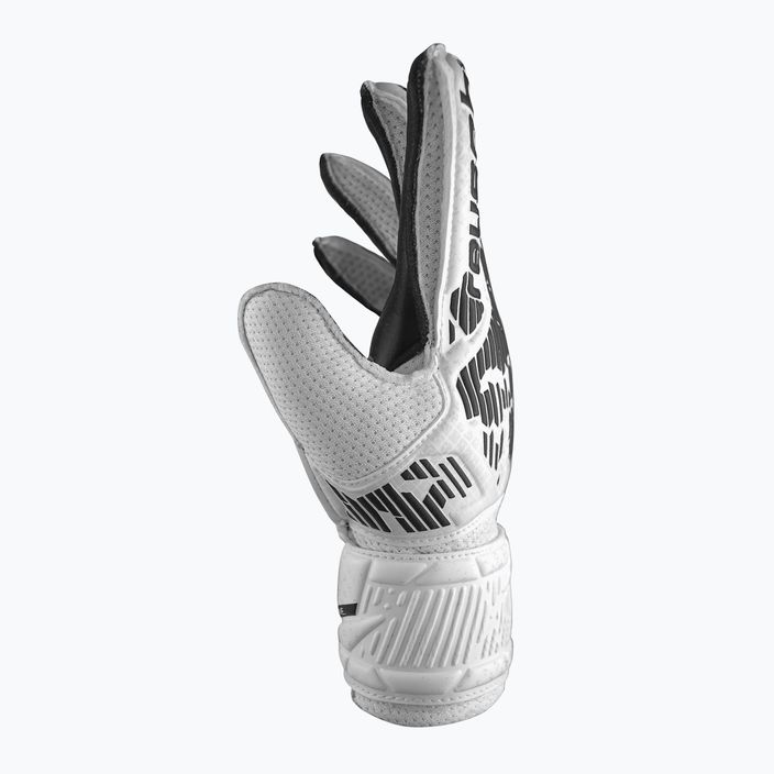 Brankárske rukavice detské Reusch Attrakt Solid Junior white/black 4